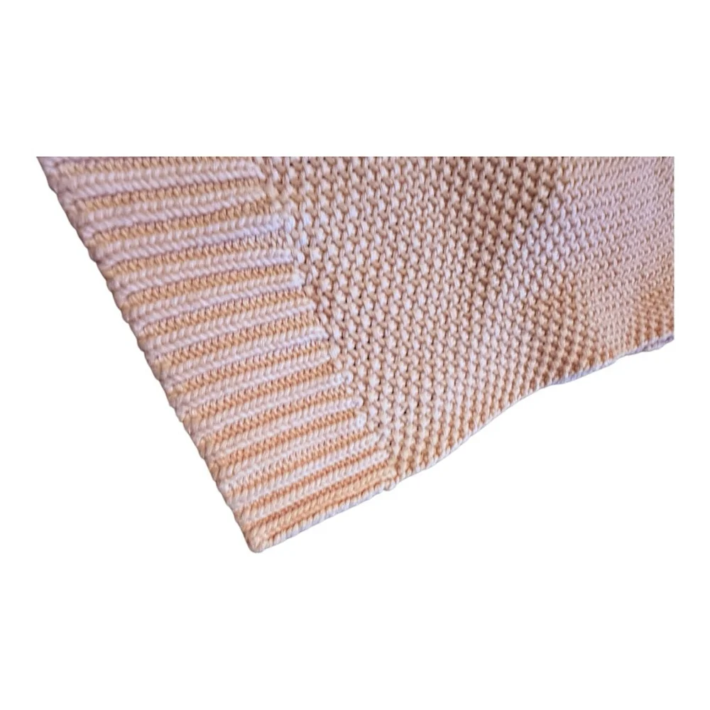 Women's VENUS Pink Cable Knit Sleeveless Crew Neck Sweater S - Picture 5 of 14